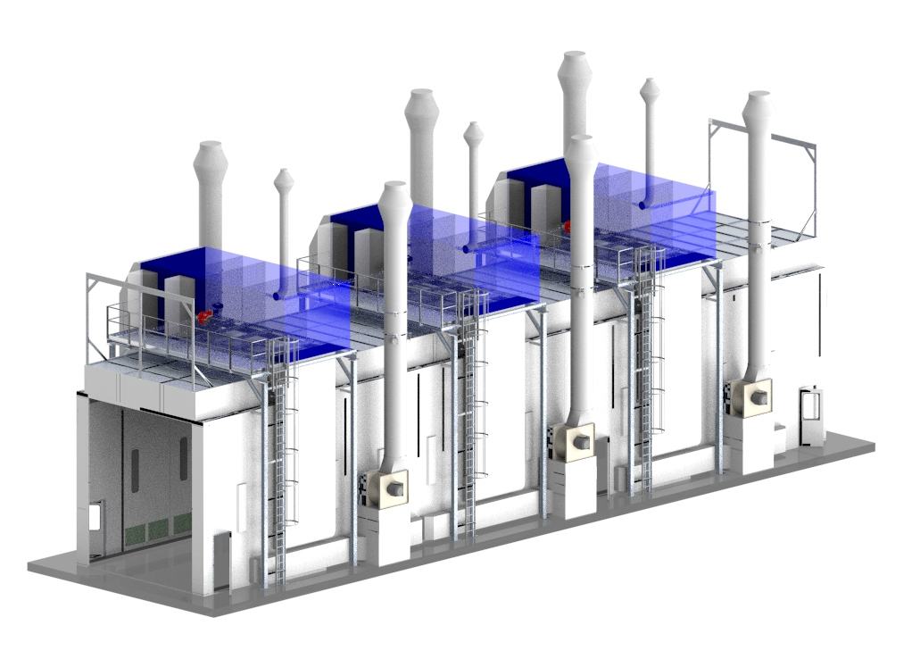 DESIGN&PROJECT: Paint Booth for Metro Bagkok